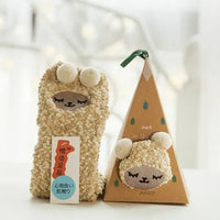 Cartoon Christmas Fleece Socks