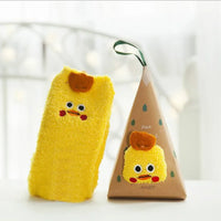 Cartoon Christmas Fleece Socks