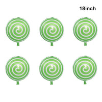 Candy Cane Christmas Foil Balloons