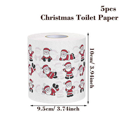 Festive Holiday Toilet Roll