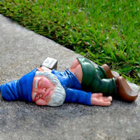 Whimsical Drunken Garden Gnomes
