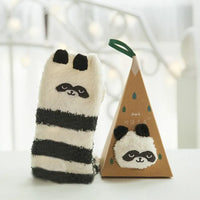 Cartoon Christmas Fleece Socks