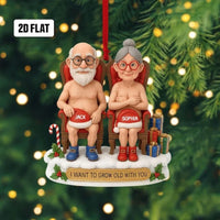 Charming Couple's Holiday Ornament