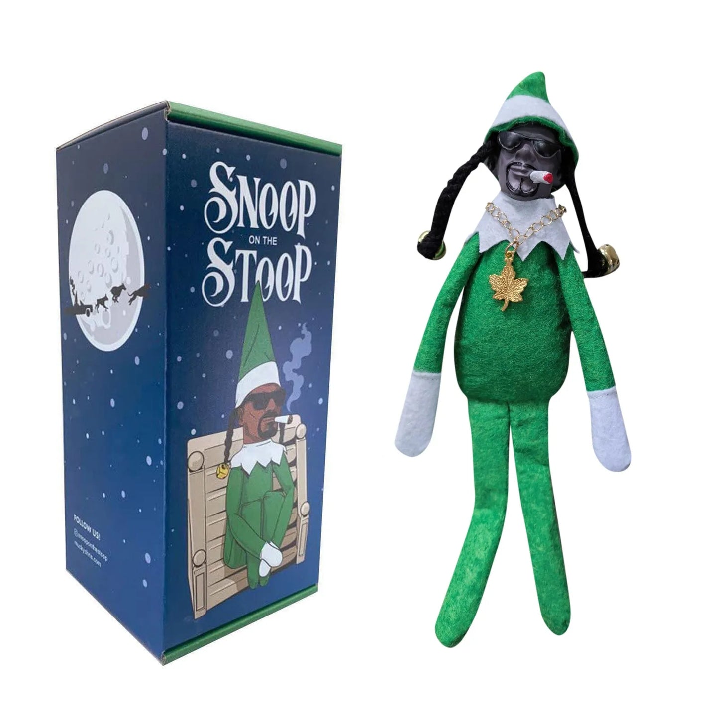 Snoop Dog Holiday Elf Doll
