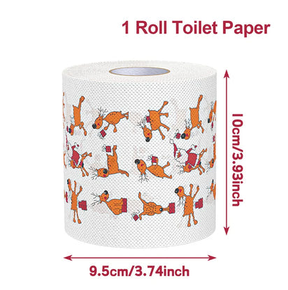 Festive Holiday Toilet Roll