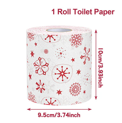 Festive Holiday Toilet Roll