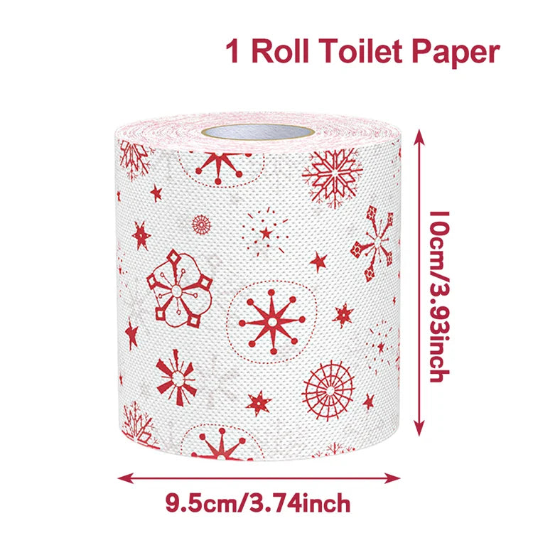 Festive Holiday Toilet Roll