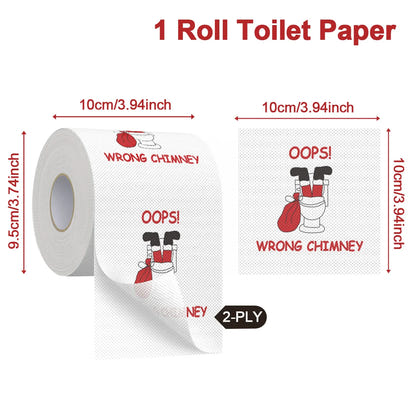 Festive Holiday Toilet Roll