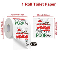 Festive Holiday Toilet Roll