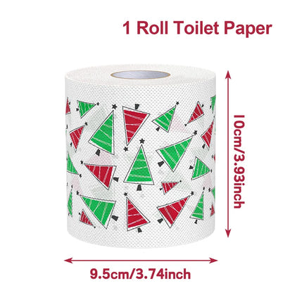 Festive Holiday Toilet Roll