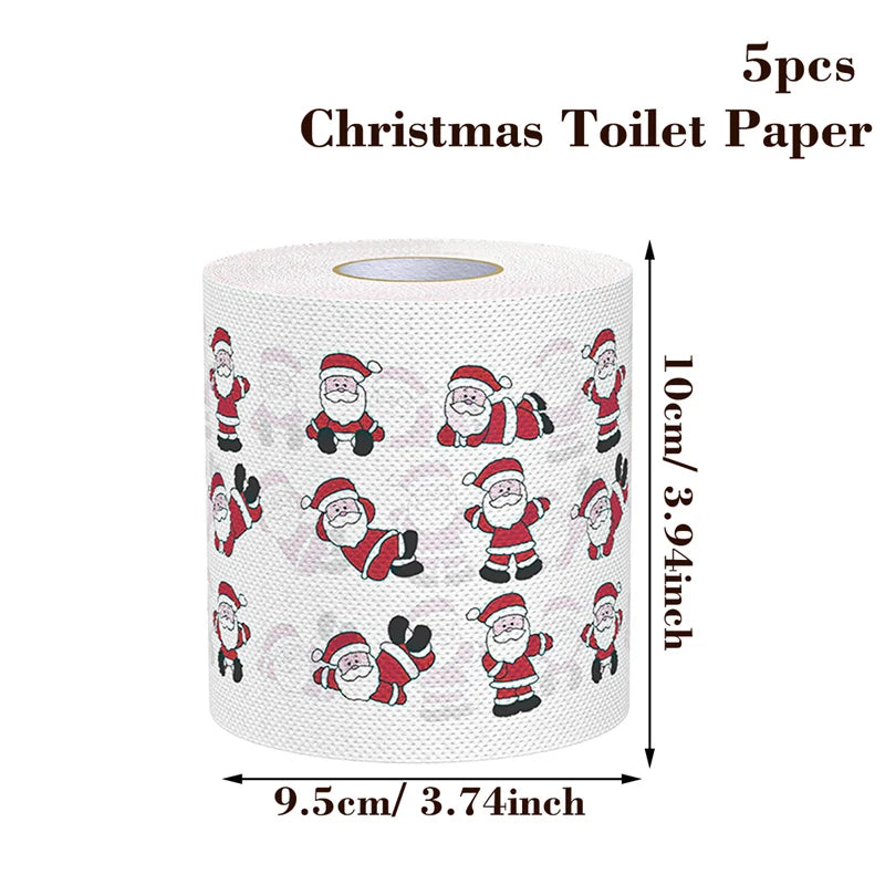 Festive Holiday Toilet Roll